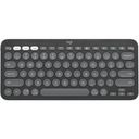 Teclado Logitech Pebble Keys 2 K380s 60% Inalámbrico Bluetooth Grafito