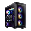 Gabinete XPG BATTLECRUISER Con Ventana LED RGB Midi-Tower ATX/EATX/Micro ATX/Mini-ITX USB 3.0 Sin Fuente