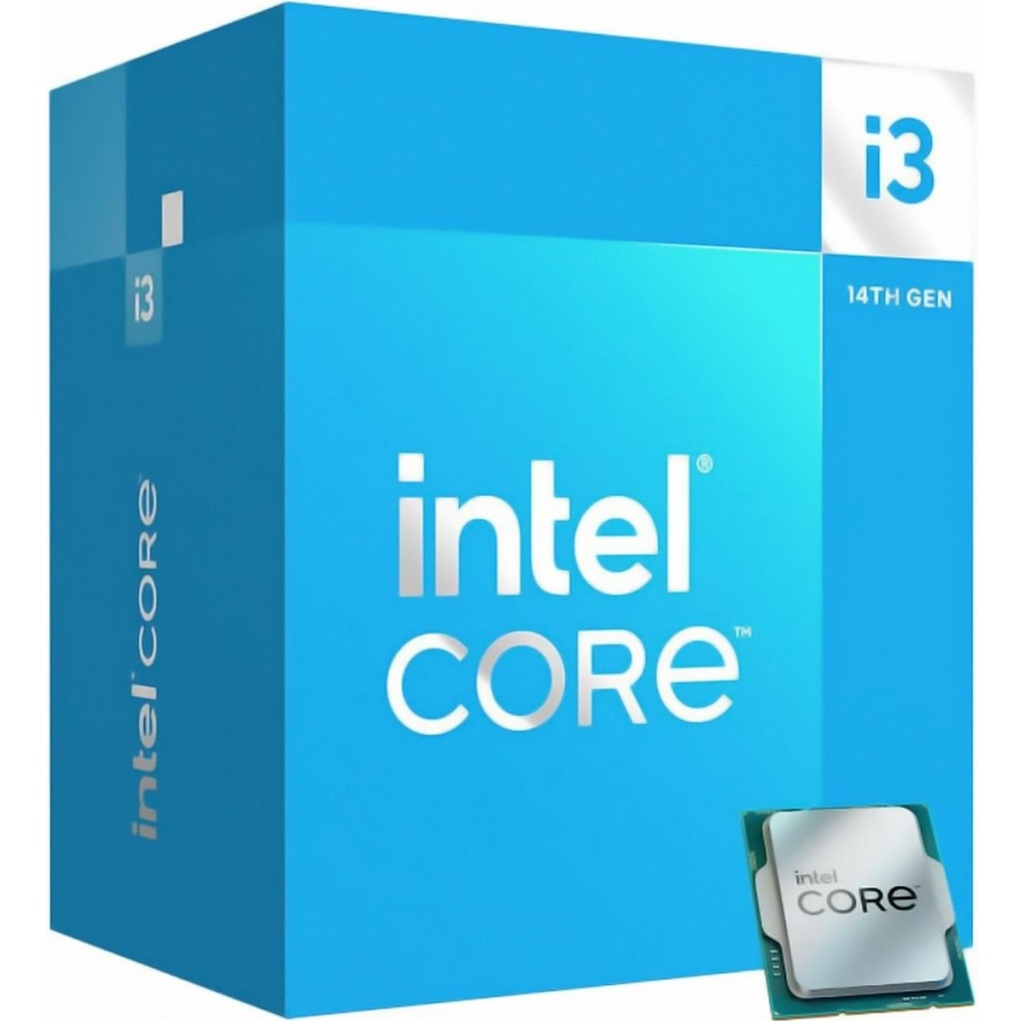 Cpu intel core i3 14100 soc1700 14th gen bx8071514100