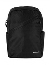 Backpack classic black techzone de 15.6 pulgadas - múltiples compartimientos