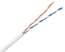 Cable utp enson 12141w305 4c/24 color blanco serie pro-ii 100% cobre ideal para instalaciones de cctv analogico (video y alimentación) no recomendado para su uso en video ip ni soluciones de redes, instalación en interiores **solo cuenta con 2 pares