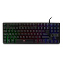 Teclado Gamer Vorago Start The Game RGB Alámbrico Español