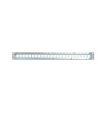 Patch panel modular blindado ax104563 belden 24 puertos 1 ur titanium (vacio) keyconnect