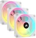 Ventilador gabinete corsair co-9051006-ww icue link qx120 rgb 3 fan 120mm domo magnetico blanco