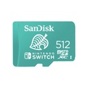 Memoria Flash SanDisk SDSQXAO-512G-GNCZN 512GB MicroSDXC UHS-I Para Nintendo Switch