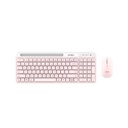 Kit de Teclado y Mouse Acteck Creator Virtuos Silk MK720 Bluetooth Color Rosa