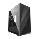 Gabinete Cooler Master CMP 320L Mini-Tower Mini-ITX/Micro-ATX USB 2.0/3.2 sin Fuente 1 Ventilador Instalado Negro