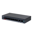 Switch Dahua Gigabit Ethernet DH-CS4010-8GT-110 8 Puertos PoE 10/100/1000 + 2 Puertos Uplink 20Gbit/s 8000 Entradas Administrable