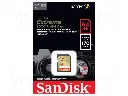 Memoria sandisk sdxc 64gb extreme 170mb s 4k clase 10 u3 v30 (sdsdxv2-064g-gncin)