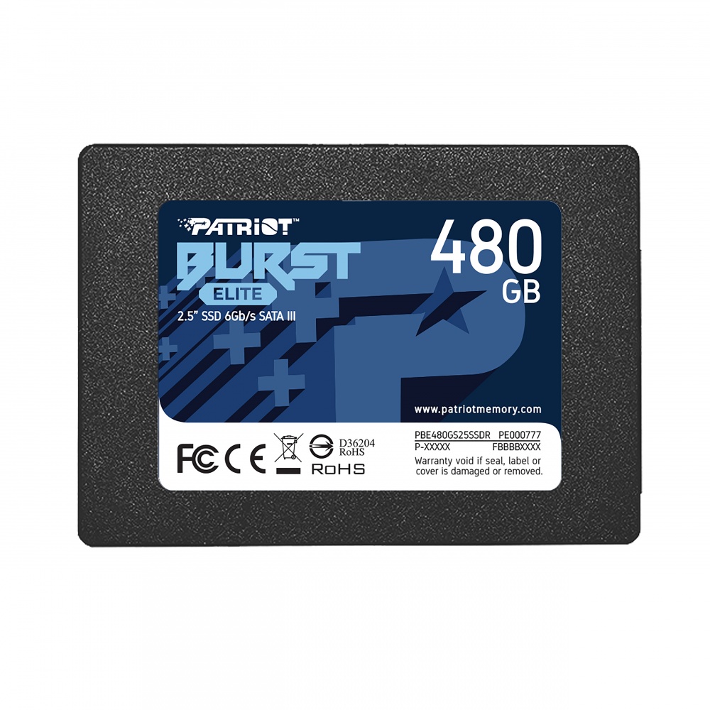 Unidad SSD Patriot Burst Elite 480GB SATA III 2.5" 7mm