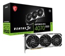 Tarjeta de video msi rtx 4070 super 12g ventus 3x oc 12gb gddr6x 2505 mhz 1*hdmi 3*dp