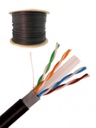 Bobina De Cable Saxxon Cat6 UTP 305 Metros