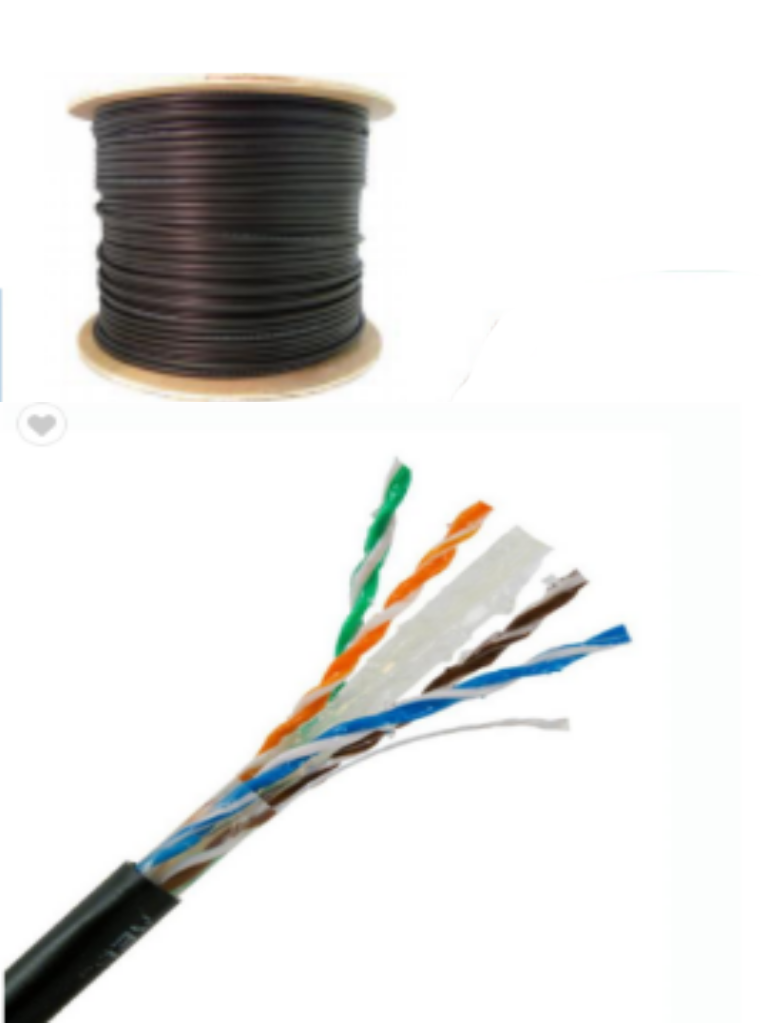 Bobina De Cable Para CCTV Saxxon Cat6 UTP 305 Metros