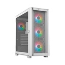 Gabinete Balam Rush Carbono Twin Mate 9000 Con Ventana RGB Full-Tower ATX/E-ATXMicro-ATX/Mini-ITX USB 3.0/2.0 sin Fuente 4 Ventiladores RGB Instalados