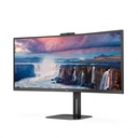 Monitor curvo aoc 34 panel va frecuencia 100hz t.d.r 4 ms flicker free