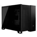 Gabinete Corsair con Ventana 2500D AIRFLOW Midi-Tower Micro-ATX/Mini-ITX USB 3.2 Sin Fuente Sin Ventiladores Instalados