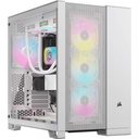 Gabinete Corsair 6500D AIRFLOW Con Ventana Midi Tower ATX USB 3.1 Sin Fuente Sin Ventiladores Instalados