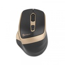 Mouse Ergonomico Silencioso Getttech Inalambrico 6 Botones 1600 DPI