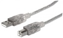 Cable USB Manhattan De Alta Velocidad USB 2.0 USB A Macho - USB B Macho 5 Metros