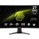 Monitor Gamer Curvo MSI MAG 27CQ6F LED 27" Quad HD 180Hz HDMI DisplayPort