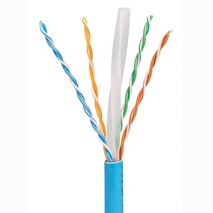 Bobina de Cable Cat6 Panduit UTP de 4 Pares 305 Metros Azul