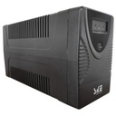 No-Break SKE Power GP1500 De 1500VA/900W 6 Contactos Con Respaldo 2 Con Supresión De Picos NEMA 5-15R