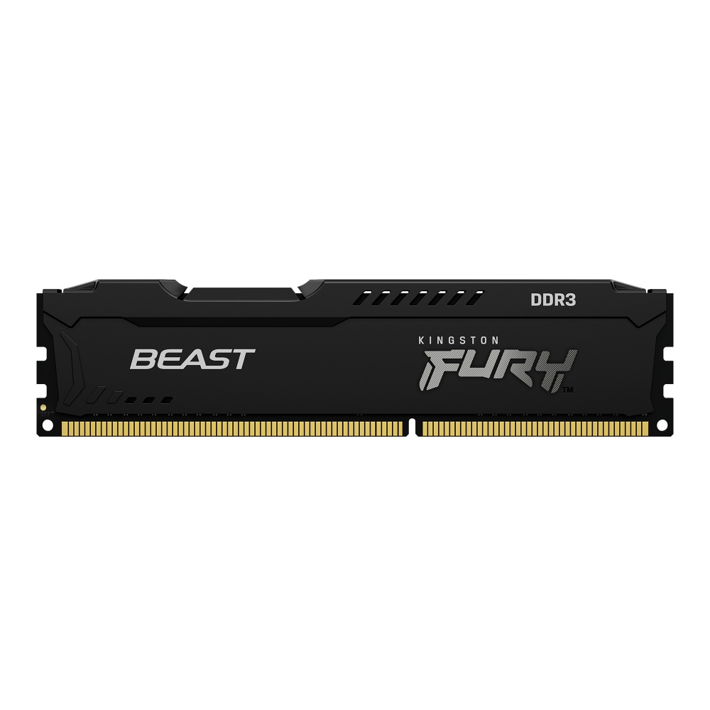 Memoria RAM Kingston FURY Beast Black DDR3 1600MHz 8GB Non-ECC CL10