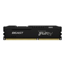 Memoria RAM Kingston FURY Beast Black DDR3 1600MHz 8GB Non-ECC CL10