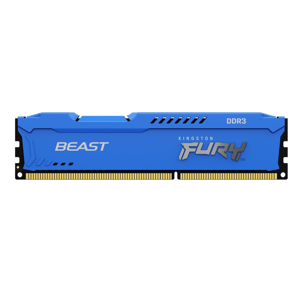 Memoria RAM Kingston FURY Beast Blue DDR3 1600MHz 8GB Non-ECC CL10