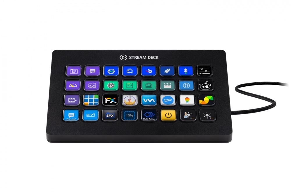 Teclado Elgato Stream Deck XL 32 Teclas Personalizables Alámbrico USB