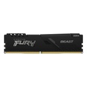 Memoria RAM Kingston FURY Beast Black DDR4 3600MHz 16GB Non-ECC CL18 XMP