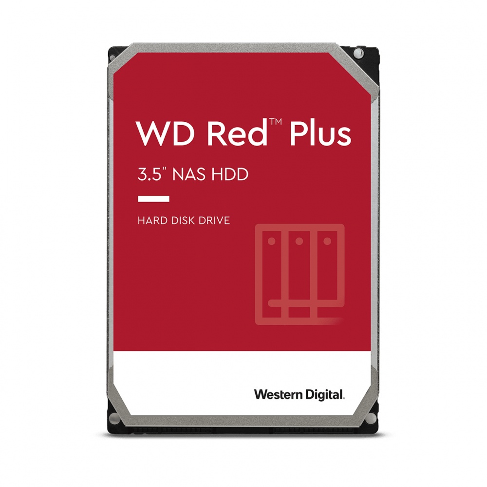 Disco Duro Interno Western Digital WD Red Plus 3.5" 12TB SATA III 6Gbit/s 5400RPM 256MB Caché