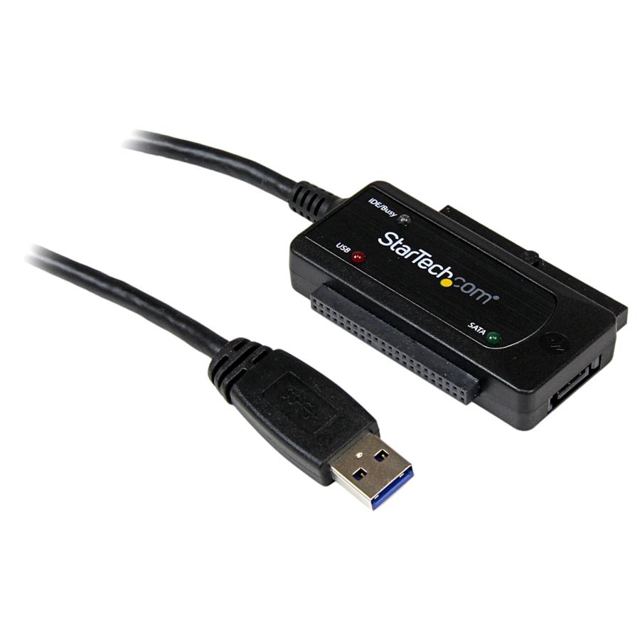 Adaptador Convertidor StarTech SATA IDE 2.5''/3.5'' - USB 3.0 Super Speed Para Disco Duro