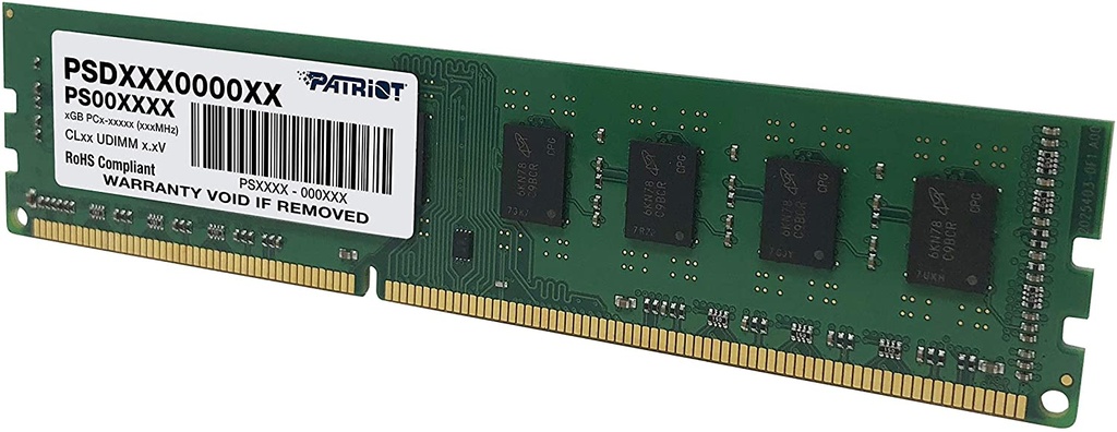 Memoria RAM Patriot Signature DDR3 1333MHz 4GB Non-ECC CL9