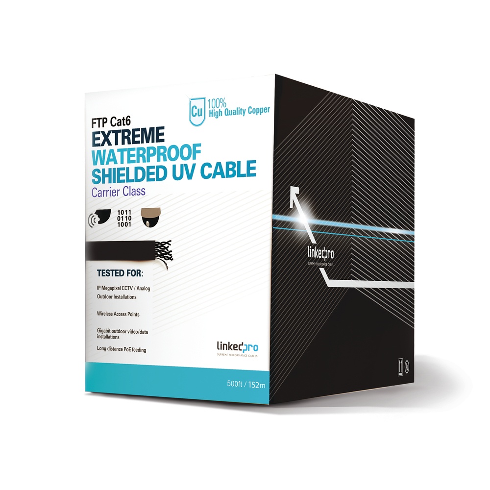 Bobina De Cable LinkedPRO Cat6 FTP 152.5 Metros