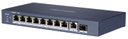 Switch poe+ / 6 puertos poe+ / 2 puertos poe++ / bt (90 w) / 1 puerto sfp / 1 puerto uplink gigabit / 300 mts poe larga distanci