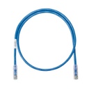 Cable de parcheo utp categoría 6, con plug modular en cada extremo - 4.3 m. - azul