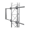 Brazo uso rudo para torre stz galvanizado electrolítico de 170 x 60 cm tubo 2" ced 30.