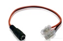 Conector pigtail extra largo hembra meriva technology pigtail c-hembra / conexión de corriente para cámaras analógicas hd / pola