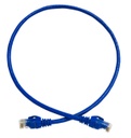 Patchcord utp enson p6006l serie pro 100-ii 100% cobre color azul 60cm para mejor identificacion de soluciones en racks y gabine