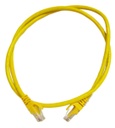 Patchcord utp enson p6009y serie pro 100-ii 100% cobre color amarillo 90cm para mejor identificacion de soluciones en racks y ga