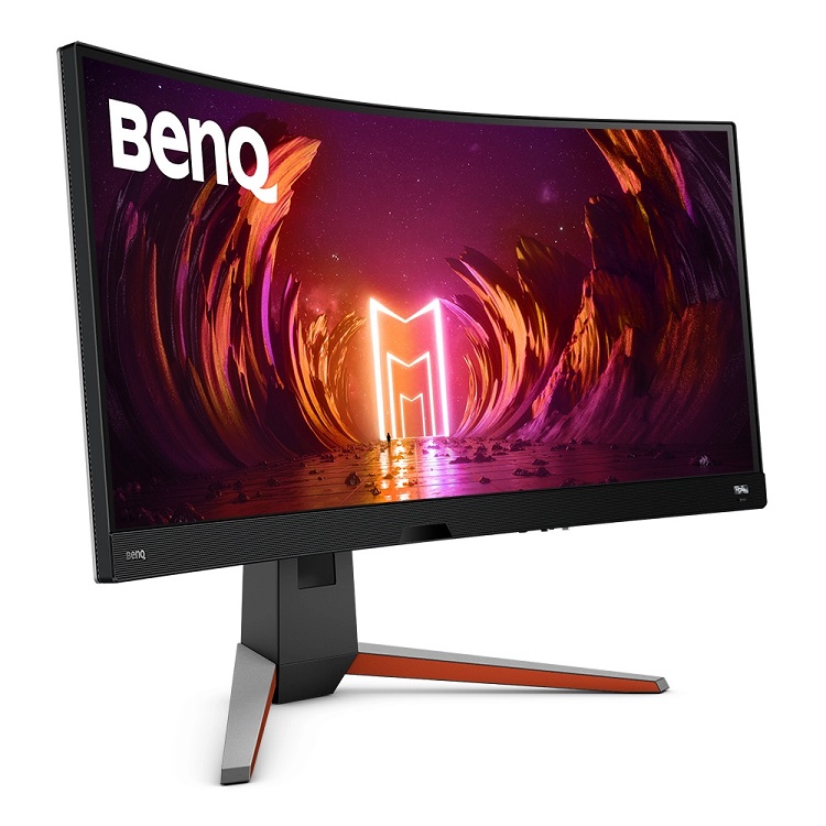 Monitor Gamer Curvo BenQ Mobiuz EX3410R LED 34" Ultra Wide Quad HD Ultra Wide FreeSync 144Hz HDMI Bocinas Integradas 2x2W