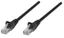 Cable de red patch cat6a rj45 0.90m sftp blindado negro