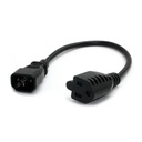 Cable extensor de alimentacion para pc nema 5-15 h a m de 91cm .