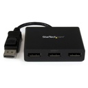 Splitter multiplicador divisor displayport de 3 puertos  .