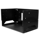 Gabinete rack de pared con estante incorporado 4u