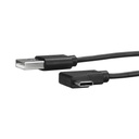 Cable 1m usb-a a usb-c acodado a la derecha usb a usb tipo c