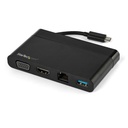 Dock station usb-c 4k hdmi vga win mac chrome usb tipo c