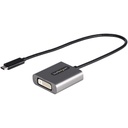 Adaptador usb c a dvi 1920x 1200 convertidor usb tipo c