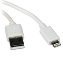 Cable usb de sinc/carga c conector lightning blanco 0.91m.